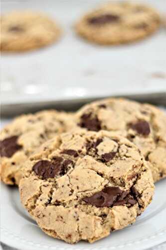 Gluten Free Brown Butter Chocolate Chunk Cookies