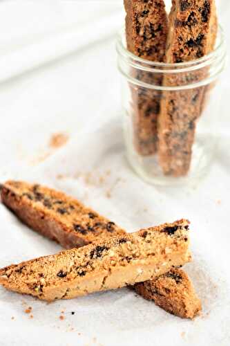 Gluten Free Chocolate Chip Biscotti