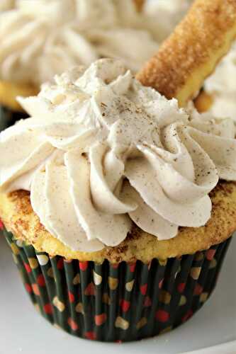 Gluten Free Churro Cupcakes