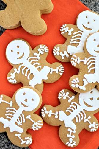 Gluten Free Gingerbread Skeletons