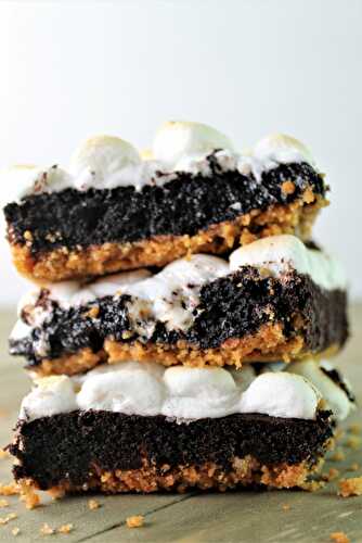 Gluten Free S'Mores Brownies