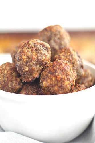 Out of This World Gluten Free Meatballs