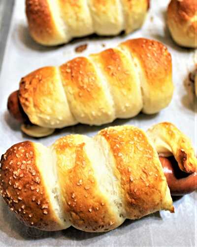 Perfect Gluten Free Pretzel Dogs