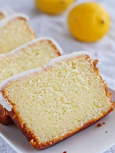 Gluten Free Lemon Loaf Cake (A Starbuck's Copycat Recipe)