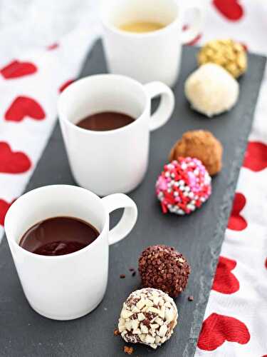 Sipping Chocolate and Truffle Flight (A Disney Copycat Recipe)