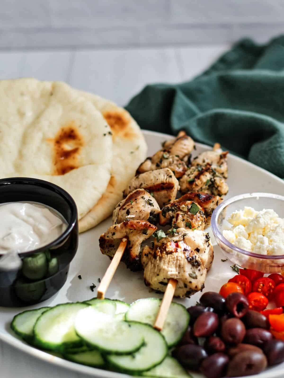 Easy Gluten Free Chicken Souvlaki