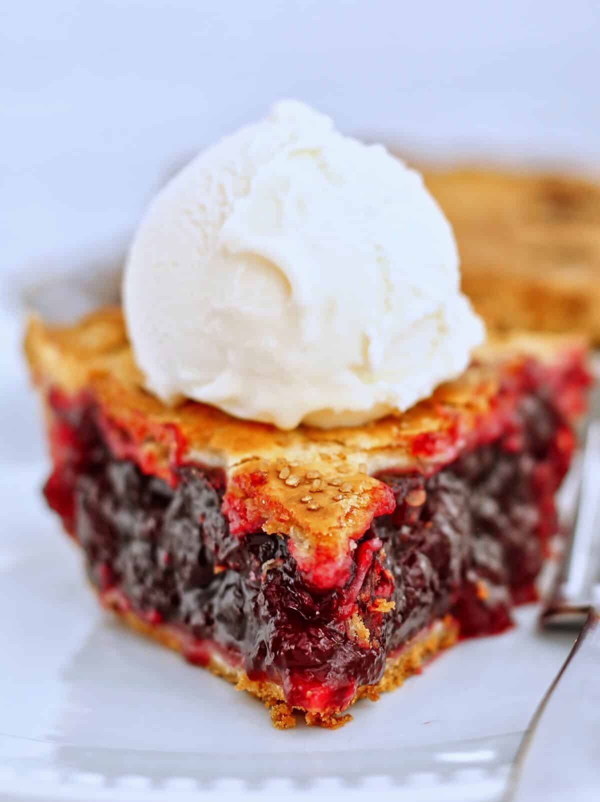 Best Ever Gluten Free Sweet Cherry Pie