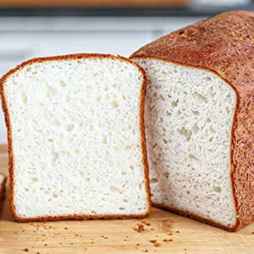 Gluten Free Sandwich Bread Recipe
