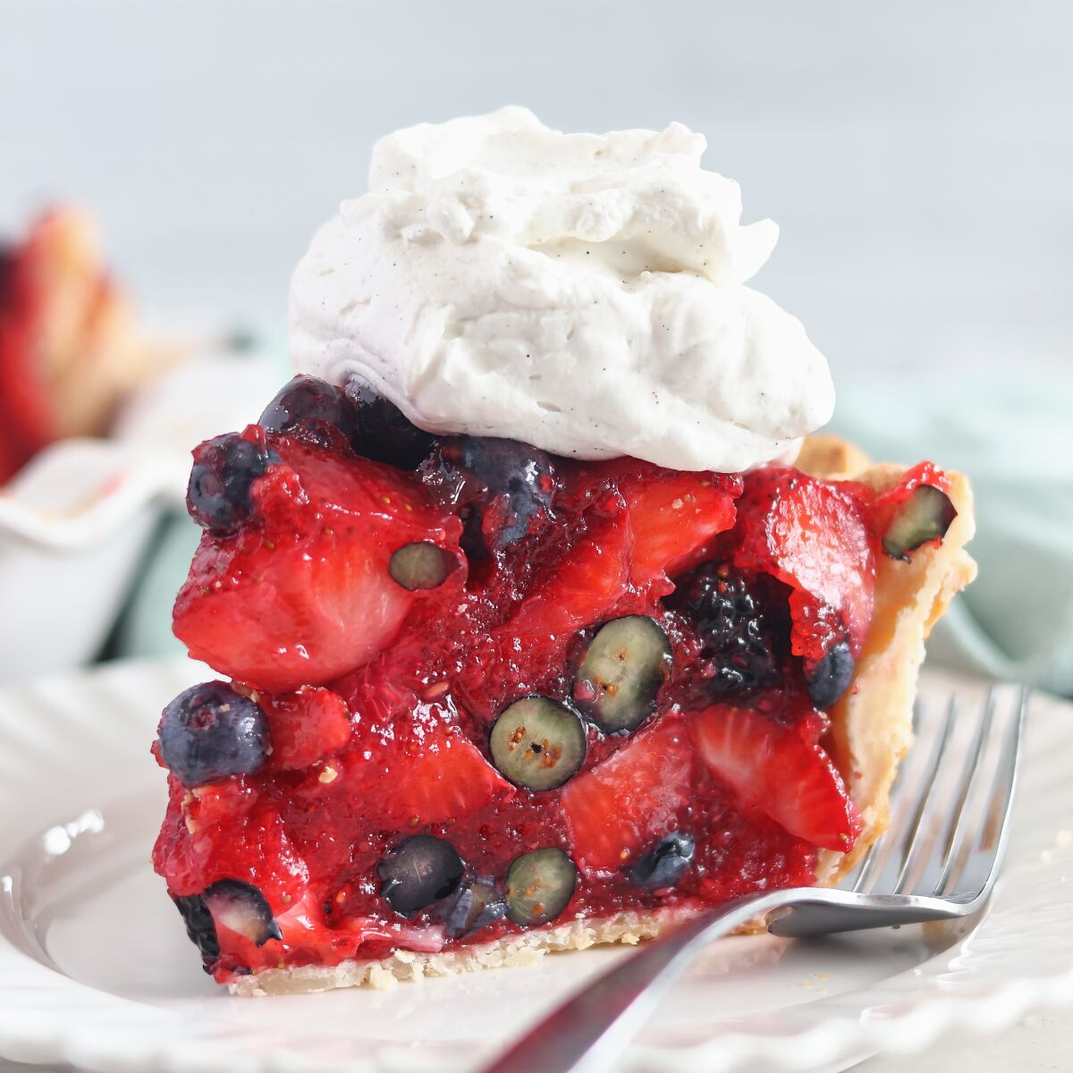 Fresh Gluten Free Berry Pie