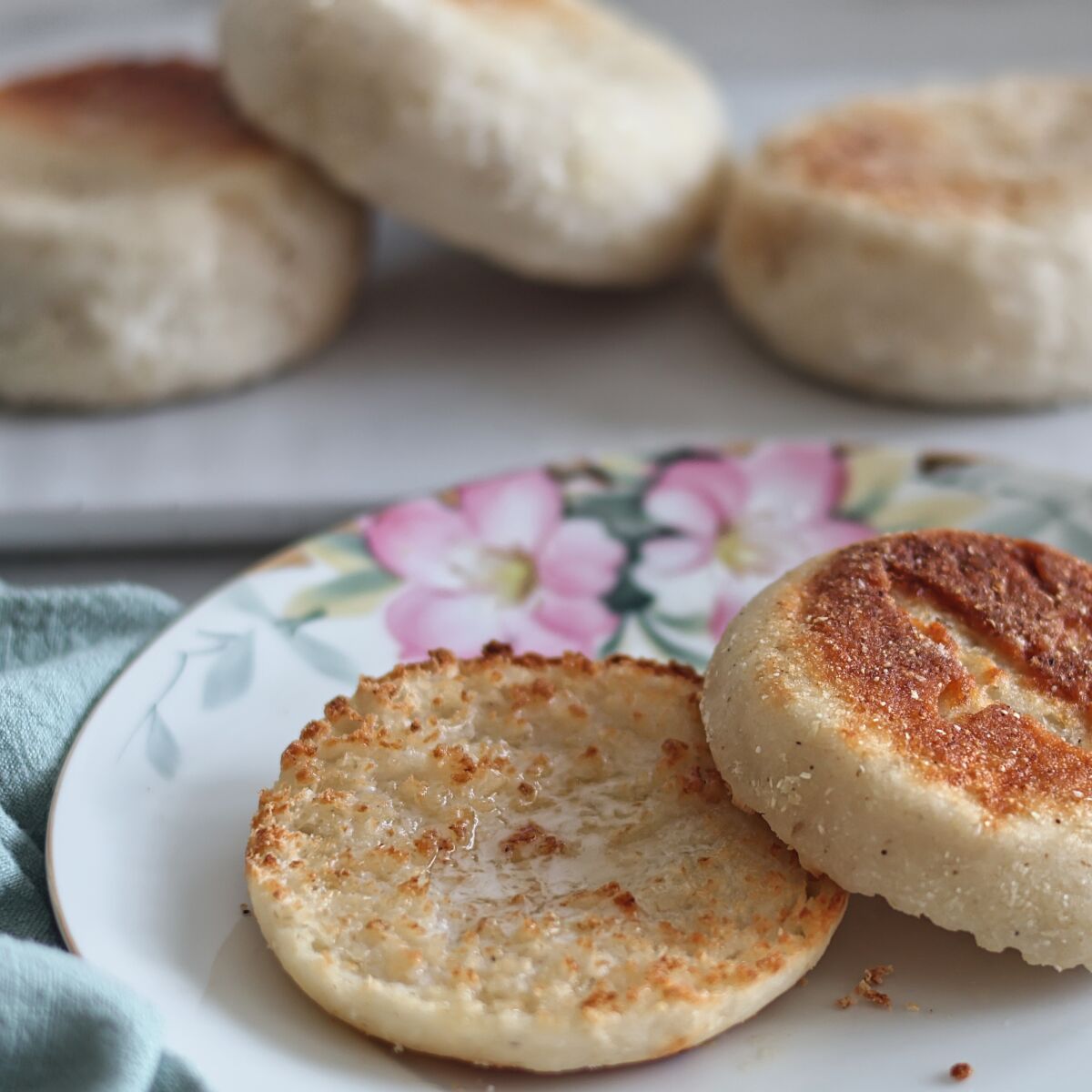 Sourdough English Muffins Recipe (Gluten Free)