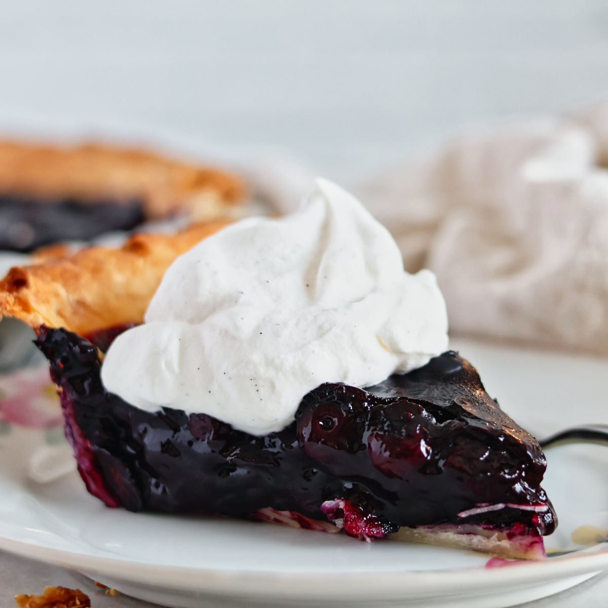Fresh Gluten-Free Blueberry Pie