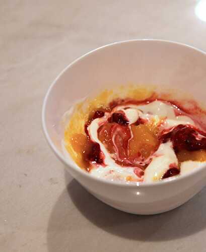 Mango,Raspberry & Yoghurt Swirl