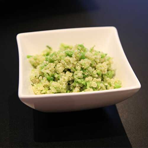 Quinoa, Broad Bean and Mint Salad
