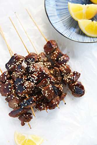 Beef Skewers with Asian Marinade