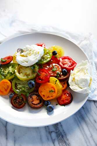 Heirloom Tomato and Mozzarella Salad