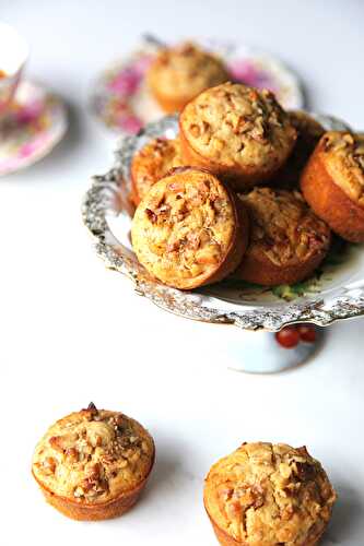 Healthy Carrot and Walnut Muffin