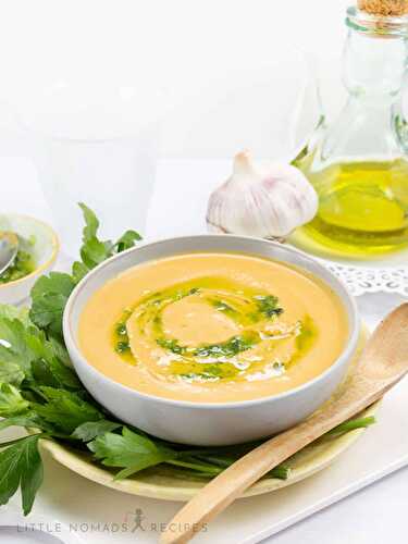 Butternut Squash Soup with Cream Cheese
