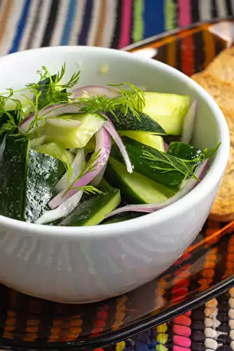 Easy Cucumber and Dill Salad