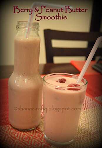 Berry & Peanut Butter Smoothie