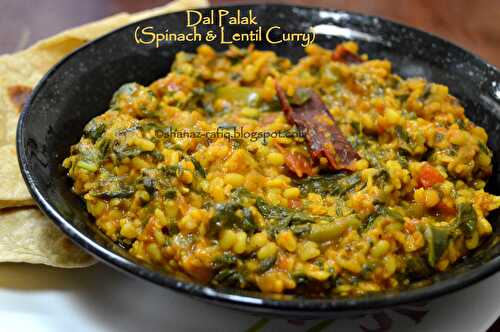 Dal Palak | Spinach & Lentil Curry