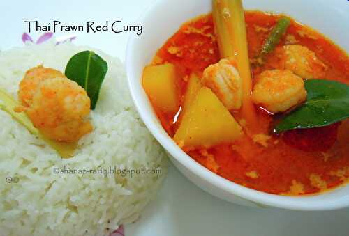 Thai Prawn Red Curry
