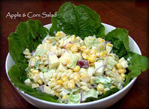 Apple & Corn Salad