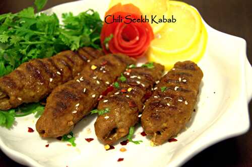 Chili Seekh Kabab
