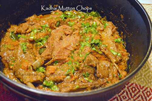 Kadhai Mutton Chops