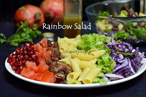 Rainbow Pasta Salad