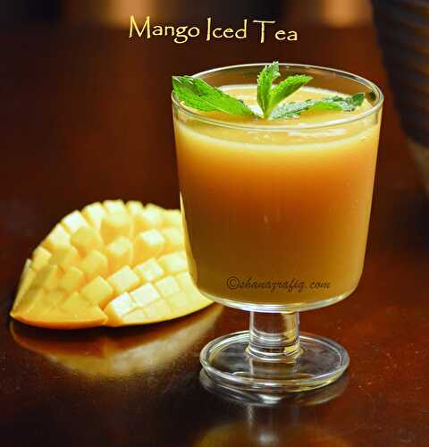 Mango Iced Tea