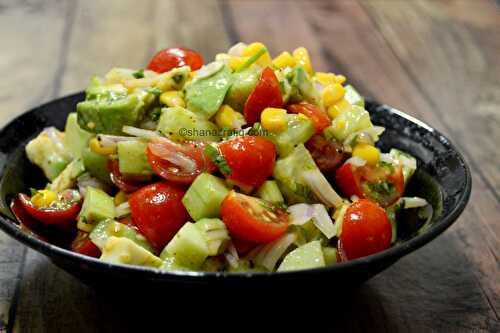 Avocado Garden Salad