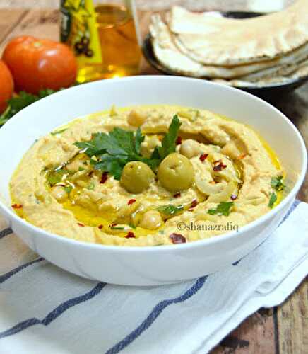 Green Olive Hummus