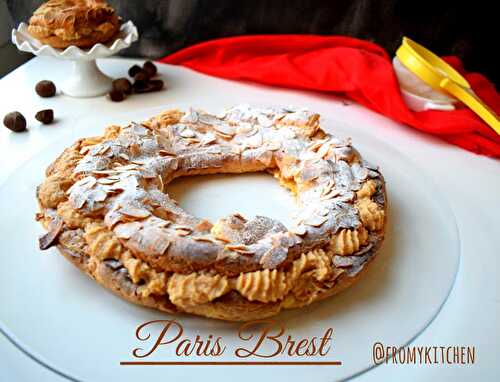 Paris Brest ~ Recette De Paris ~ Guest Post by Blogger Shazia