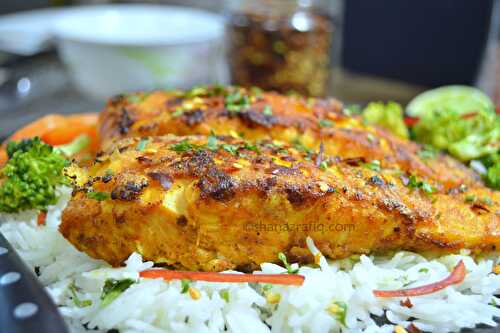 Salmon Tikka