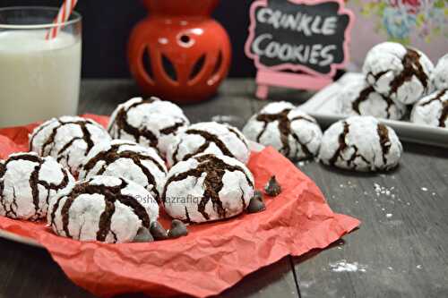 Chocolate Crinkle Cookies