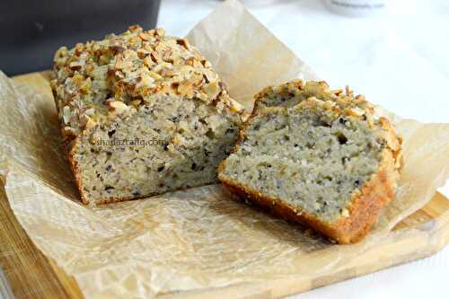QUICK BANANA BREAD LOAF WITH NIGELLA SEEDS