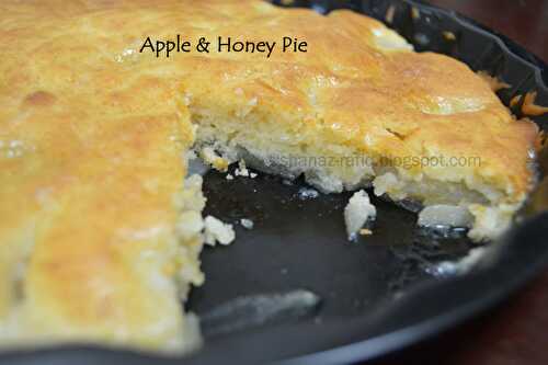 Apple and Honey Pie  Desserts