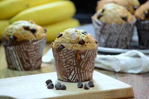 Banana and Chocolate Chip Muffins