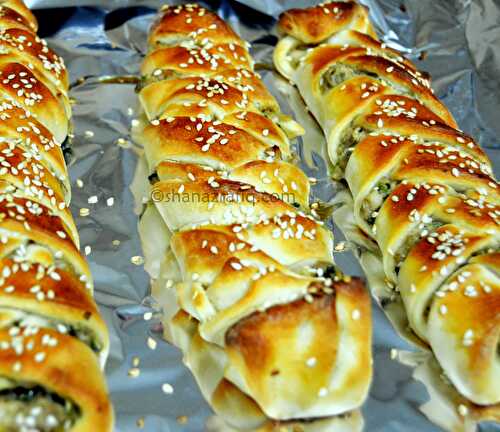 Braided Chicken Bread