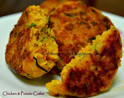 Chicken & Potato Cutlets