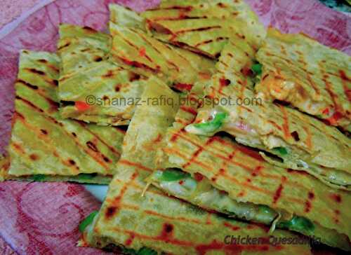 Chicken Quesadillas