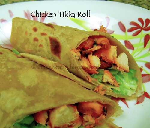 Chicken Tikka Rolls