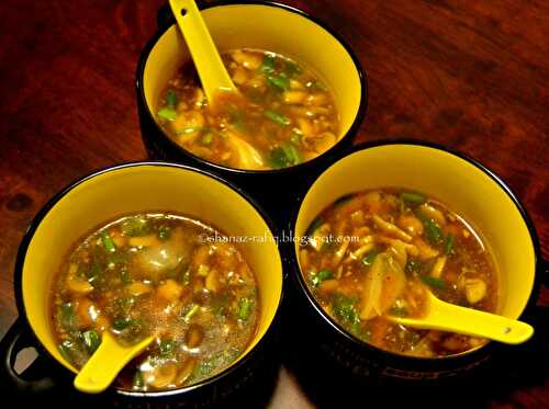 Chinese Mushroom Soup | Mushroom & Chicken Soup
