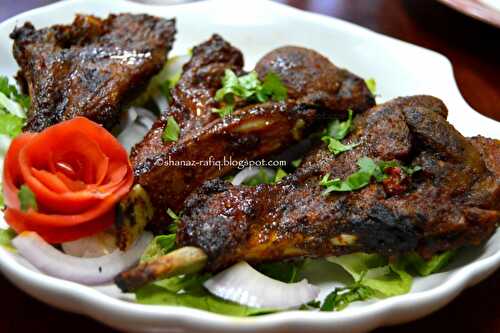 Grilled Chili Lamb Chops