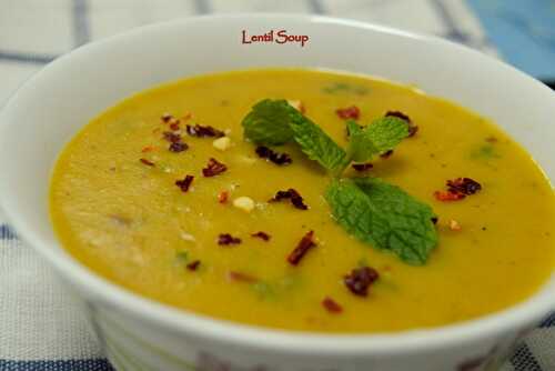 Lentil Soup