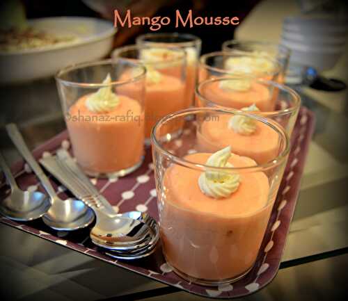 Mango Mousse | Mango Dessert