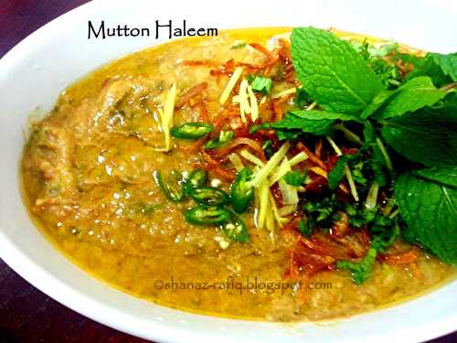Mutton Haleem