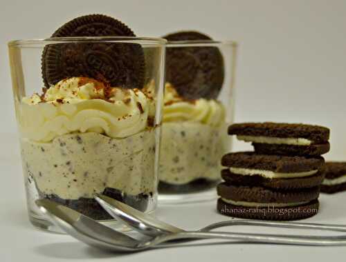 Oreo Cheese Cake Shots