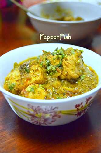 Pepper Fish Masala