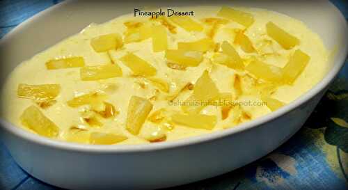 Pineapple Dessert